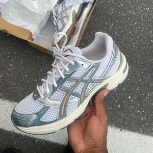 ASICS Gel-1130 White Ironclad Blue size 11 men